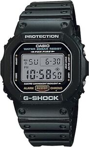 Casio G-Shock DW5600E-1V Men's Quartz Watch NEW Digital Black Resin Band