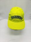 Vintage Seattle Mariners Retro Neon Yellow Baseball Cap Hat Snapback Adjustable