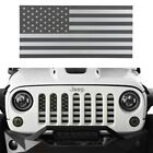 Steel Front American Flag Mesh Grille Inserts for Jeep Wrangler JK 2007-2018 (For: Jeep)