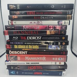 New Listing**HORROR LOT** DVD and Blu-Ray Movies Widescreen VGC Bundle (14) SEE DESC.