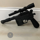 Han Solo DL-44 Blaster  (3D Printed) Fully Assembled Painted Black