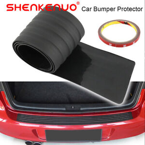 1PC Accessories Rubber Sheet Car Rear Guard Bumper 4D Sticker Panel Protector (For: Toyota Prius V)