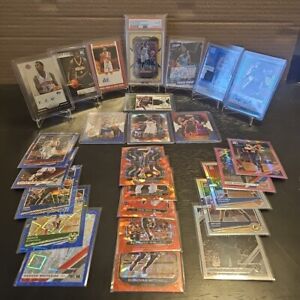 HUGE BASKETBALL LOT PSA Kyrie Irving GOLD Autos Jersey Cards Optic Parallels RC!