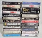Lot Of 24 Vintage 70s/80’s Cassette Tapes Rock Beatles Genesis Clapton Journey +