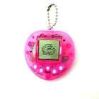 Tamagotchi Virtual Pet 168-in-1 Pink Heart Pocket Retro Toy Game 90s Key Ring