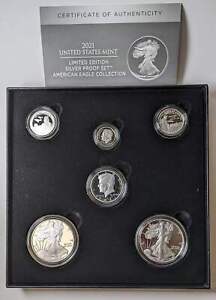 2021-S Limited Edition Silver Proof Set 6 Pc