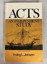 ACTS Bible An Independent Inductive Study Irving L. Jensen Christian Church SC
