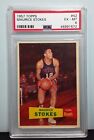 1957 TOPPS #42 MAURICE STOKES ROOKIE PSA 6 Rookie Card Basketball