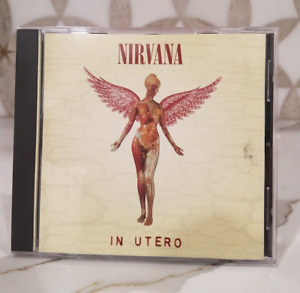 Nirvana In Utero CD Geffen 1993 2064246072 Disc and Booklet Tested Works