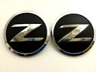 2x Black Z Emblem Left Right Fender Badge 350Z 370Z Fairlady Z Z33 Z34 Nismo USA (For: Nismo)