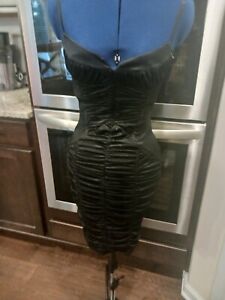 Bebe Black Stretchy Mini Dress Xs