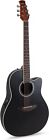 Ovation Applause Mid-depth Acoustic-Electric Guitar Black - B-STOCK