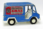 1976  Tootsie Toy Panel Truck Blue Made In USA Los Angeles Swat