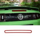 For Ford Mustang 2010~2014 Glossy Red Tail High Brake Lamp Light Cover Trim 1PCS (For: Ford Mustang GT)