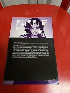 Purple Sexe Issue 9. 2008 Terry Richardson/032c Magazine/BUTT Magazine
