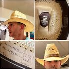 Resistol Stagecoach Western Straw Hat 7 1/4 Hat Band Cowboy Self Conforming Tex