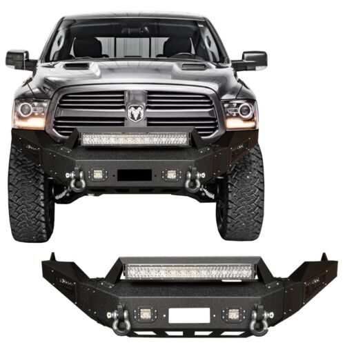 Front Bumper Fits 13-18 RAM 1500(Exclude Rebel) and 19-23 Ram 1500 Classic
