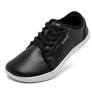 Men Wide Toe  Shoes Casual Leather Fashion Sneakers Lightweight Walking Shoes