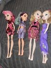 Ever After High Doll Lot Of 4 Monster High NO HANDS