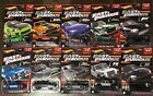 Hot Wheels Fast and Furious Series 1 Themed Set of 10 HNR88 - 956A