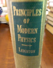 *Principles of Modern Physics by Robert B. Leighton 1959 HC 1st Edition NB37