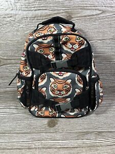 Pottery Barn Kids Toddler Size Small Tiger Print Backpack