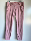Cabi Style #224 Women's Blush Nectar Pink Skinny Jeans Size 10