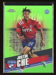 2022 Topps Chrome MLS NEON GREEN Parallels - Pick from List