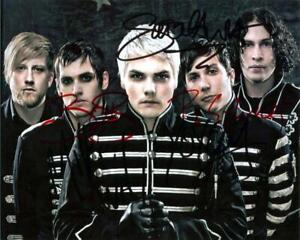 My Chemical Romance SIGNED AUTOGRAPHED 10