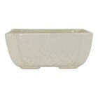 New ListingHull Imperial Line 1960s Mid Century Modern Art Pottery White Ceramic Planter 76