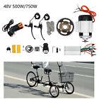 500W Electric 3-wheels Bike Brushless Gear Motor Trike adults Tricycle Full Kit