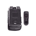 Motorola V3 Razr Leather Case/Holster VLV32 (Black)