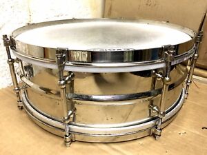 30’s 40’s Slingerland Professional Snare Drum Nickel Over Brass NOB