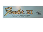 Fender  Bass VI Gold Metallic Waterslide Headstock Decal 2 per listing