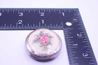 Wells Sterling and Flower Guilloche Pill/trinket/snuff Box