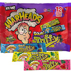 Warheads Sour Taffy Chewy Candies, Individually Wrapped Fruit Flavored Chews in