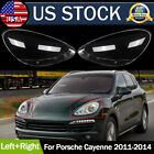 1Pair Headlight Lampshade Clear Lens Lense Covers For Porsche Cayenne 2011-2014 (For: 2013 Porsche Cayenne GTS)