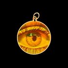 9ct Gold Hologram Pendant - Eye (Small) - No Chain