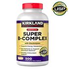 Vitamin B Complex Super-B 500 Tablets,  Energy and Immune Support Supplement