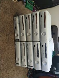 Lot of 1 Microsoft Xbox 360 Consoles For Parts/Repairs Disc Tray Issues Etc