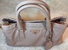 Prada Leather Shoulder Bag Handbag Saffiano Pink Medium Women Italy