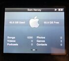 BROKEN iPod Classic 6th Gen Silver (120 GB) A1238 Very Good Used 6280 Songs