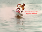 RARE, Vintage 8x10 Original Photo: Chris Lauber, Jet Ski Racing 1978 IJSBA