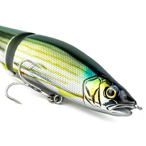 GAN CRAFT Jointed Claw 148 Floating Saltwater Swimbait Lure - ALUMINUM INACCO