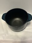 STAUB Enameled Cast Iron Small Cocotte - Teal