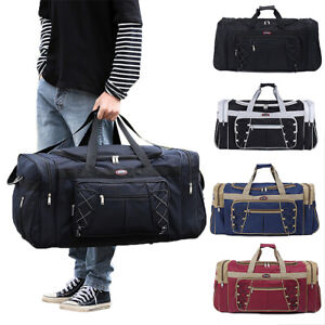 72L Large Luggage Duffle Bag Foldable Lightweight Weekender Travel Bag Men Women