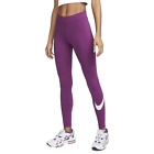 Nike Women Sportswear Mid-Rise Swoosh Leggings in Viotech,DiffSizes, CZ8530-503