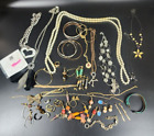 Estate 1 LB WEARABLE Vintage to Modern Costume Jewelry Bulk Lot Grab Bag Resell