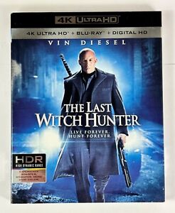 The Last Witch Hunter 4K Ultra HD + Blu ray With Slipcover Vin Diesel