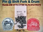 Transmission - Shift Fork Guide Pin - 24261121742 - Honda Z50 CT70 SL70 ATC70